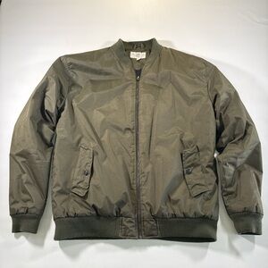 Z.A.K Los Angeles Men's Olive Bomber Jacket
